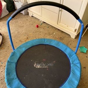Trampoline for toddlers.